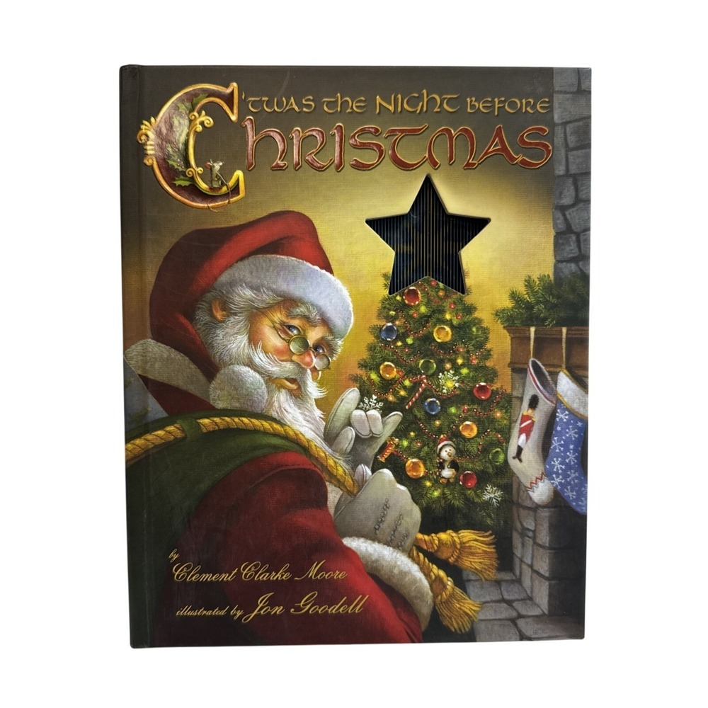 'Twas the Night Before Christmas AniMotion Book Clement Clarke Moore Jon Goodell